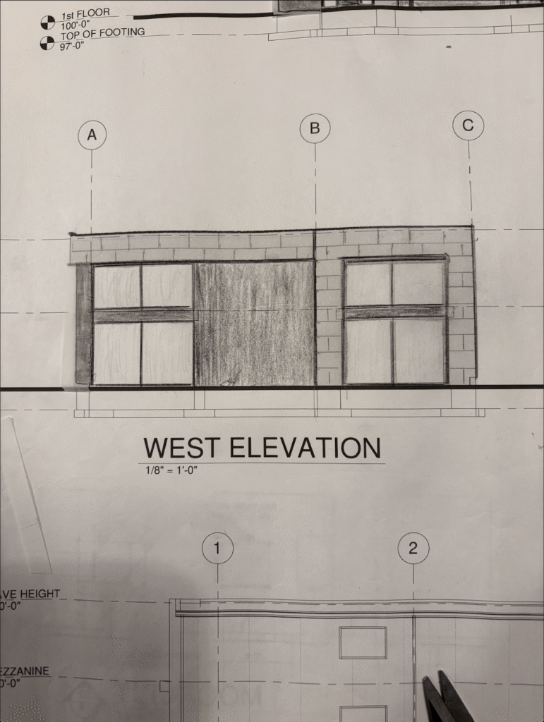 Image of a construction project design.