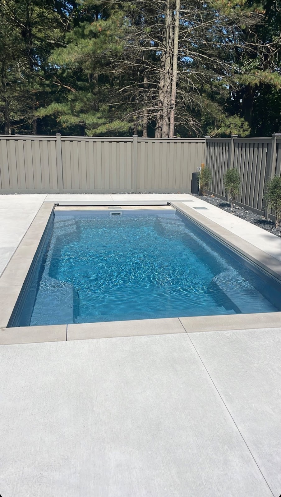 Pool and Outdoor Living install