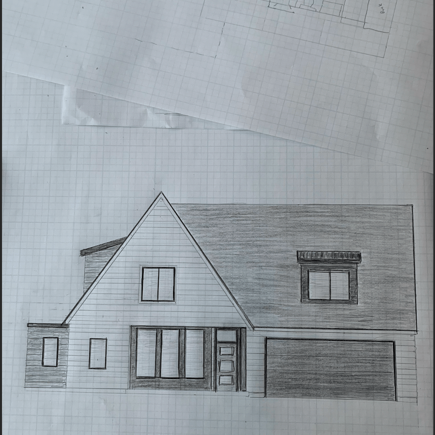 Strategic Planning-min Blueprints for a residential home build.